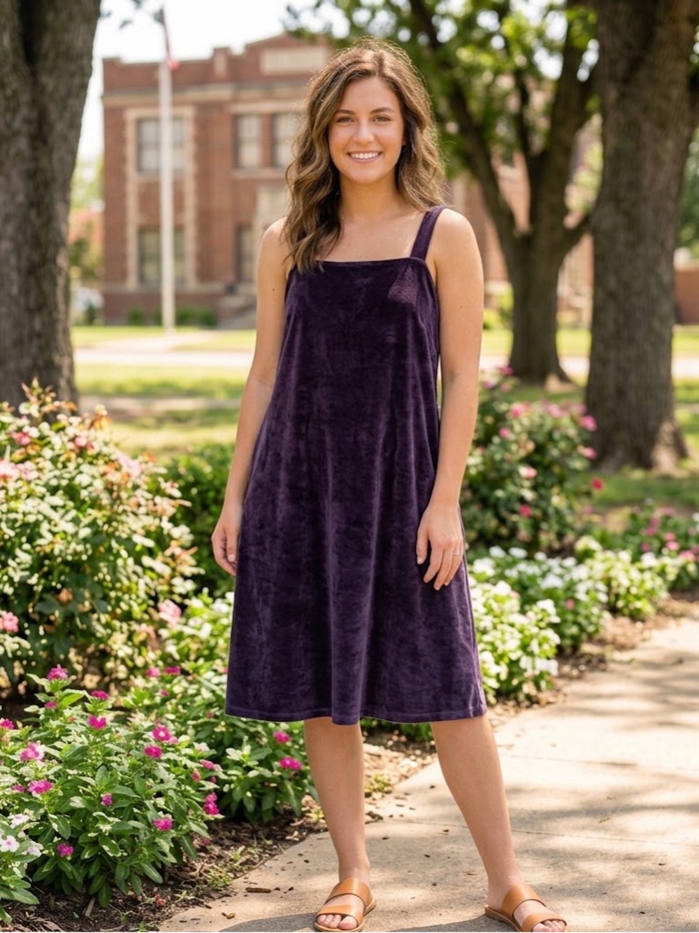 Vintage purple overalls dress • jumpsuit • overalls • one piece • sundress